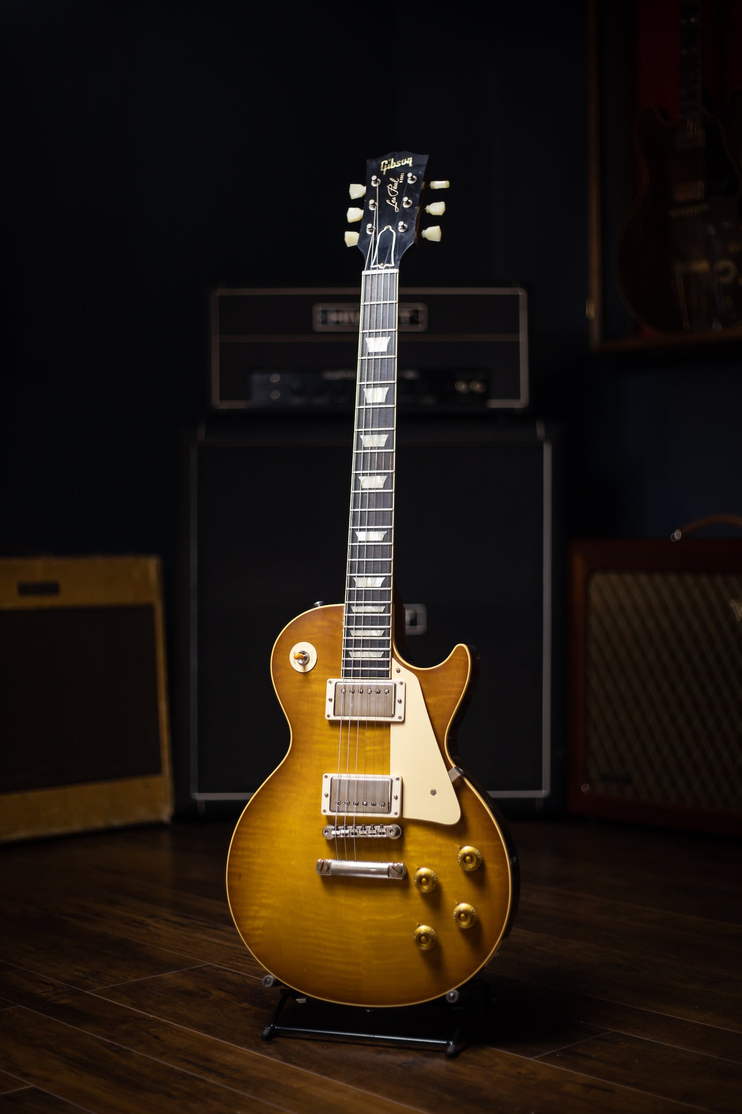 Gibson Custom Shop 1959 Les Paul Standard VOS Reissue Electric Guitar - Dirty Lemon