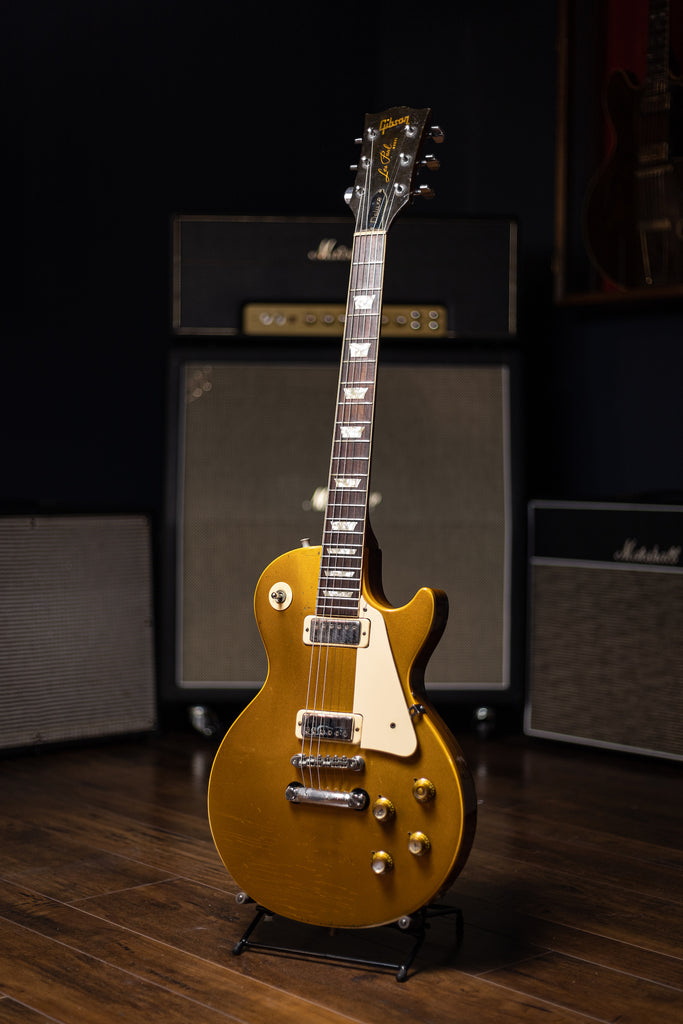 1973 Gibson Les Paul Deluxe Electric Guitar - Goldtop