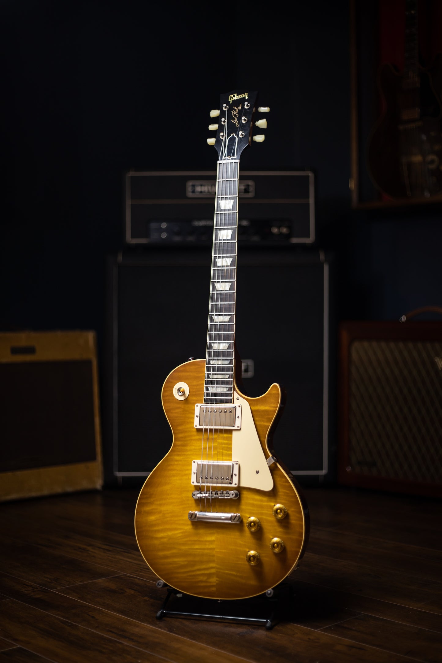 Gibson Custom Shop 1959 Les Paul Standard VOS Reissue Electric Guitar - Dirty Lemon VOS