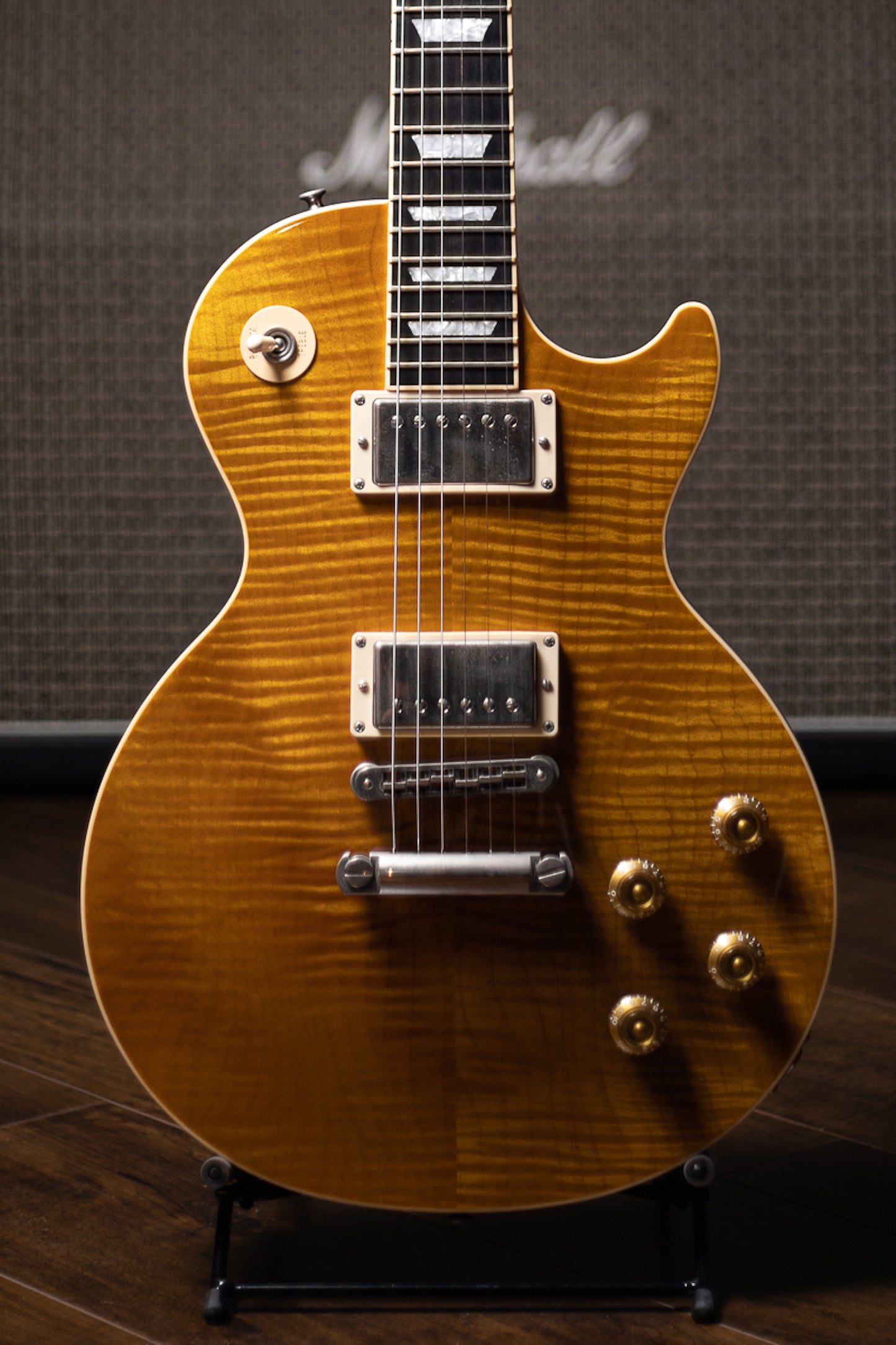 2004 Gibson Les Paul Standard Limited Edition Electric Guitar - Trans Amber