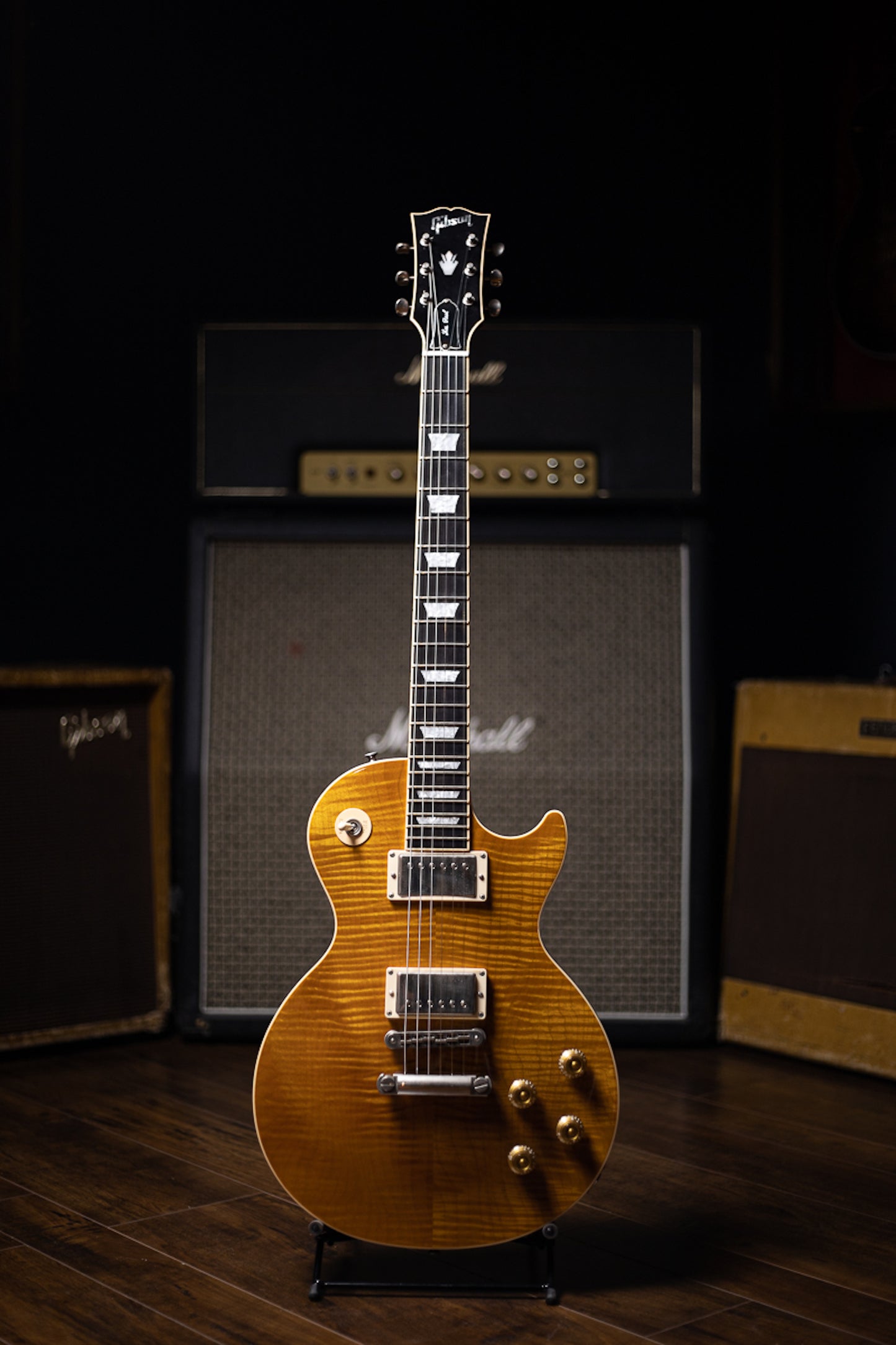 2004 Gibson Les Paul Standard Limited Edition Electric Guitar - Trans Amber