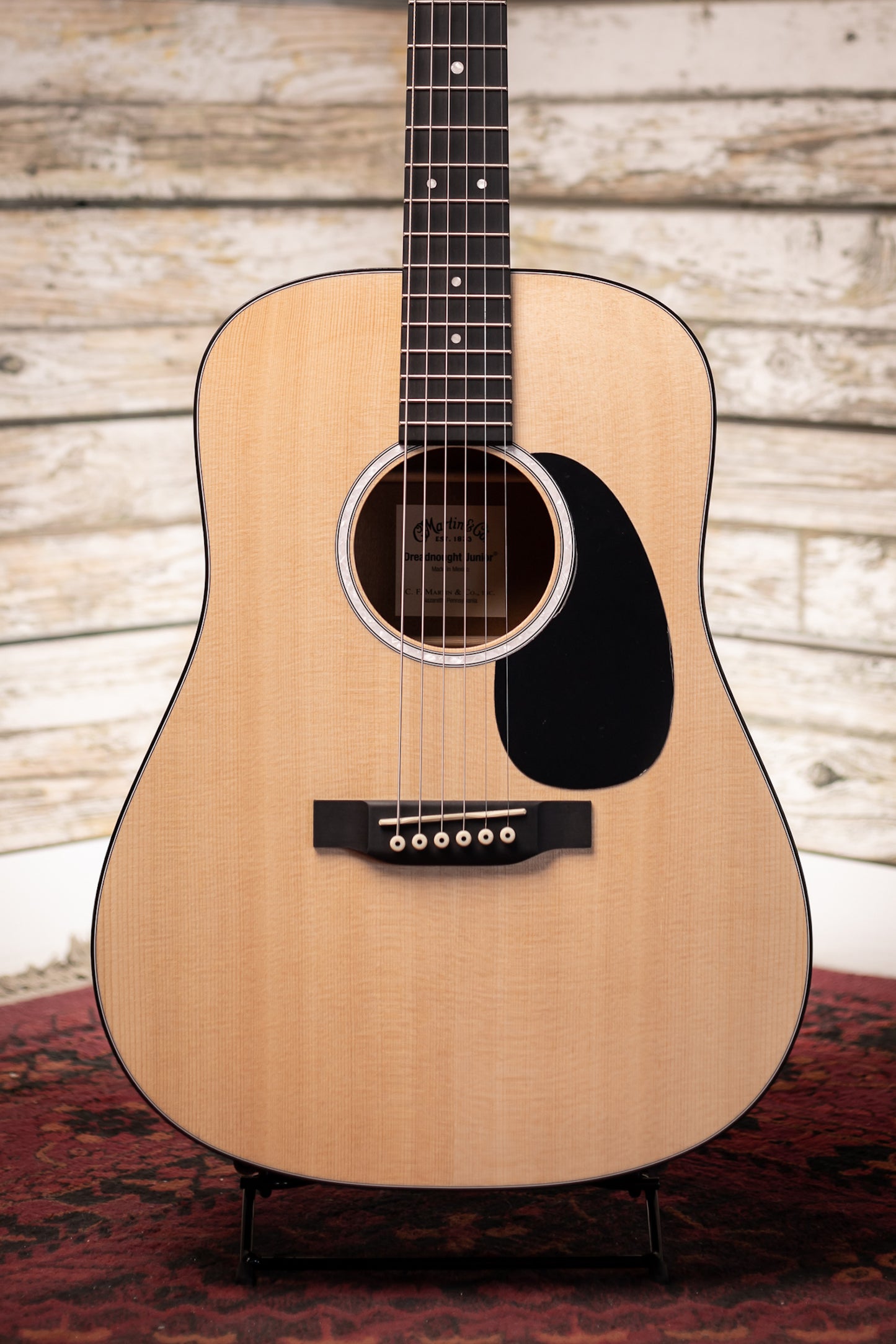 Martin D Jr-10 Acoustic Guitar - Natural Spruce
