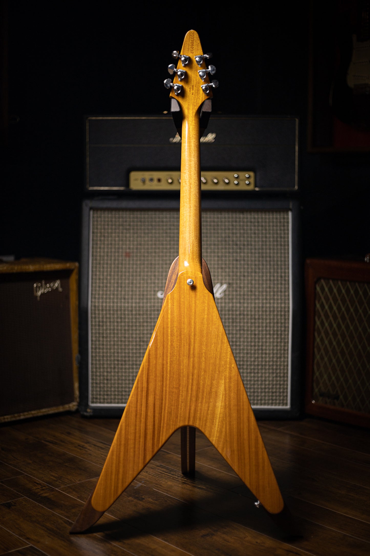 Gibson Flying V Electric Guitar - Antique Natural