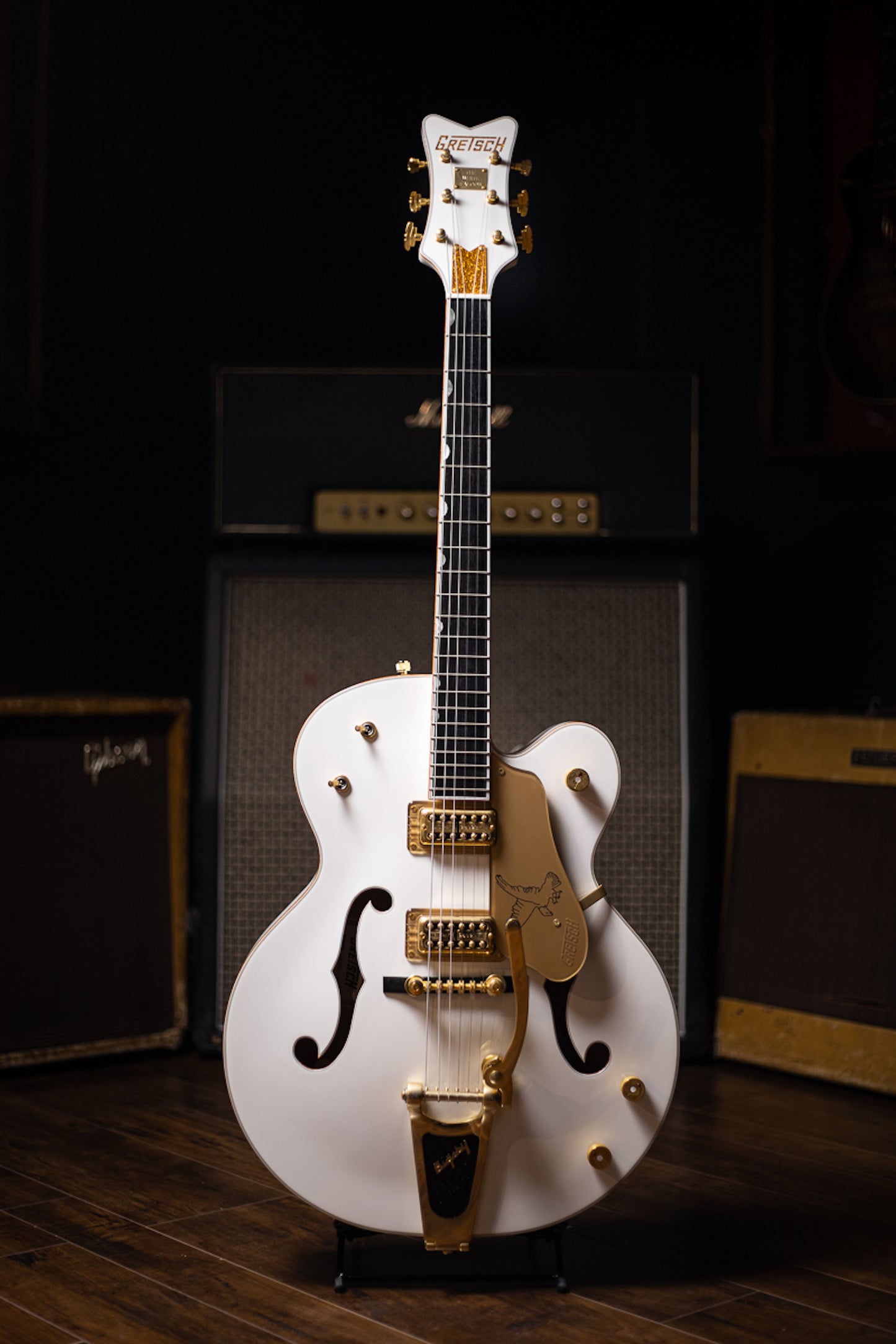 2006 Gretsch White Falcon G6136T Electric Guitar