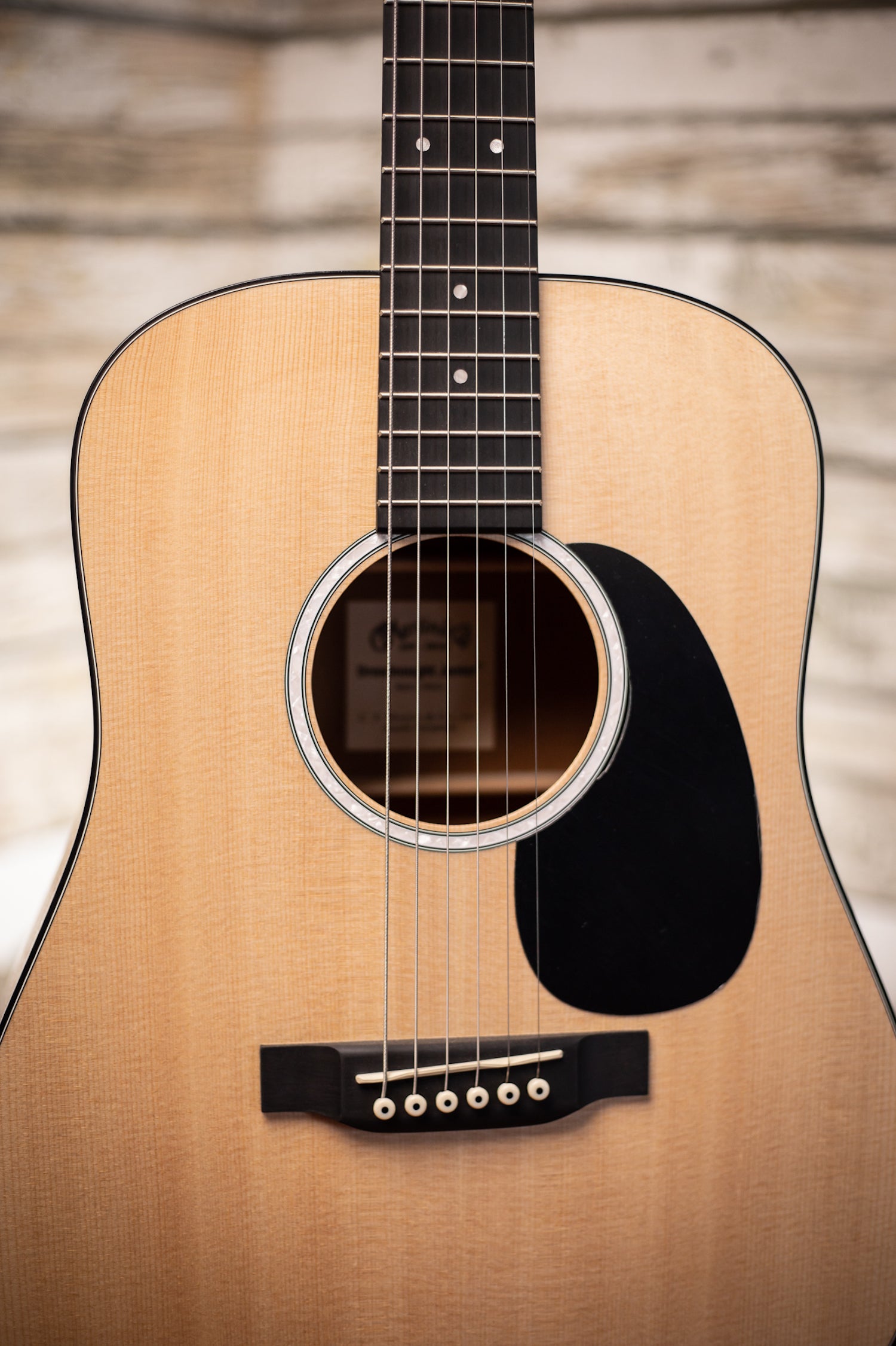 Martin D Jr-10 Acoustic Guitar - Natural Spruce