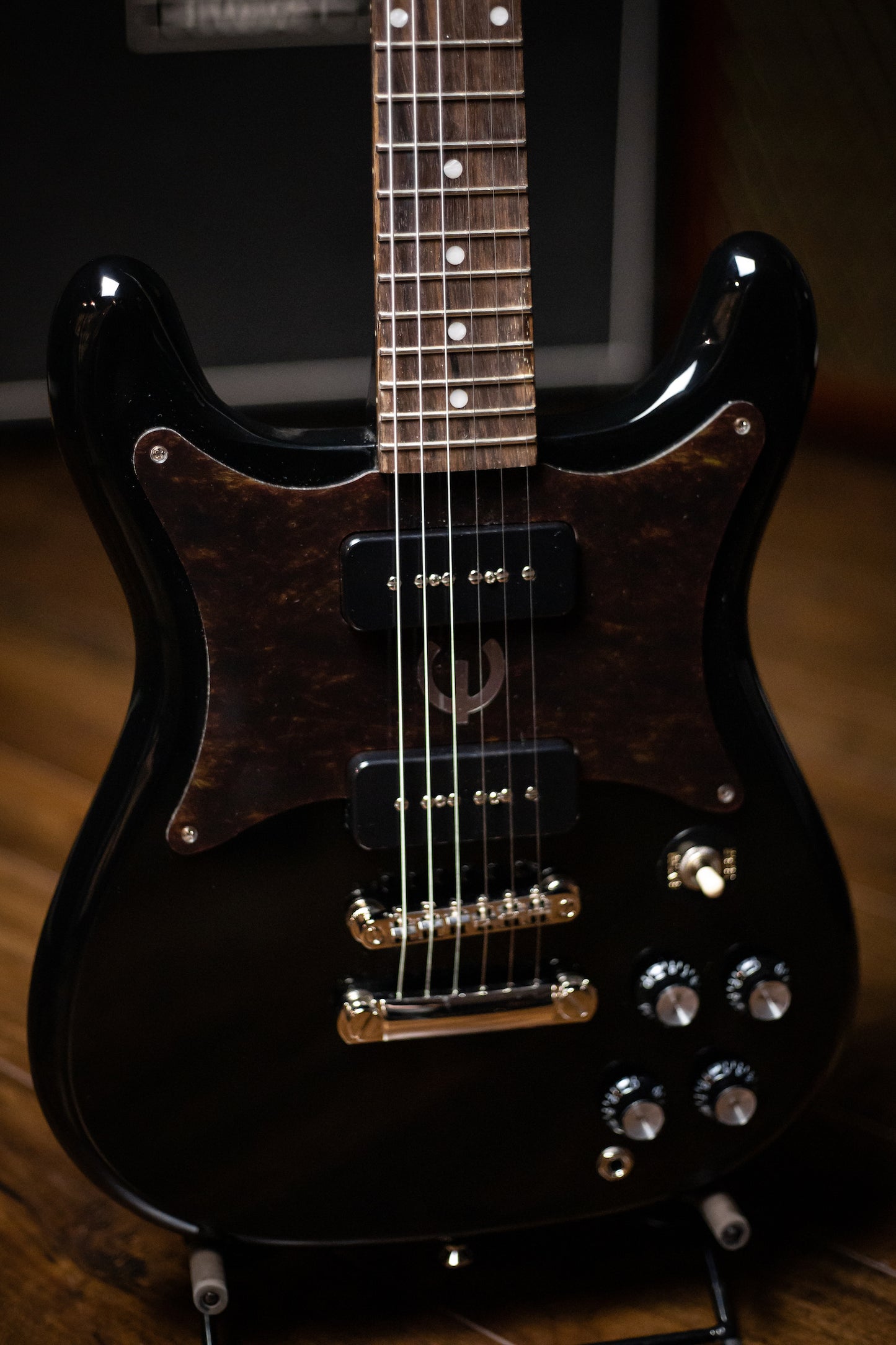 Epiphone Wilshire P-90s Electric Guitar - Ebony