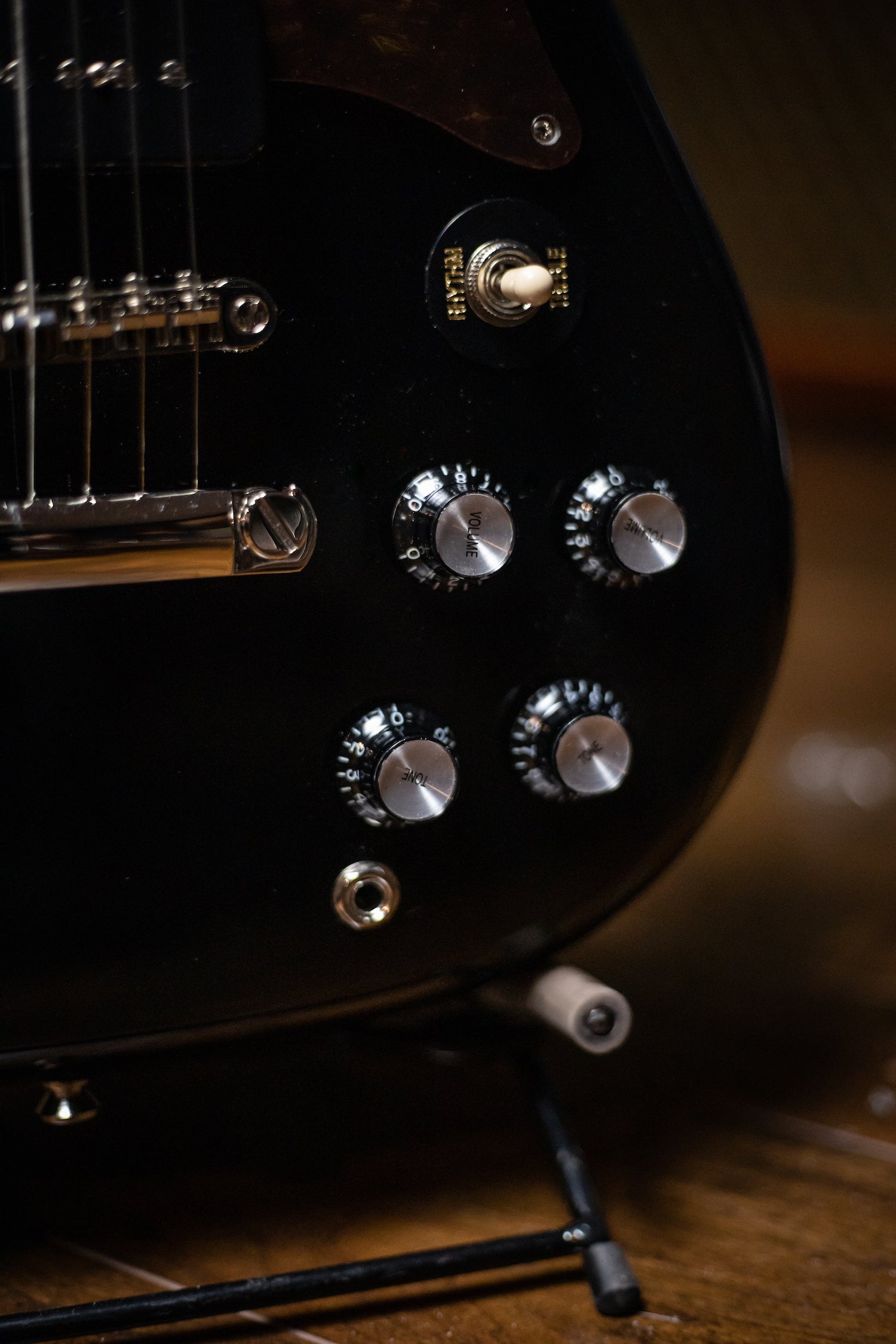 Epiphone Wilshire P-90s Electric Guitar - Ebony