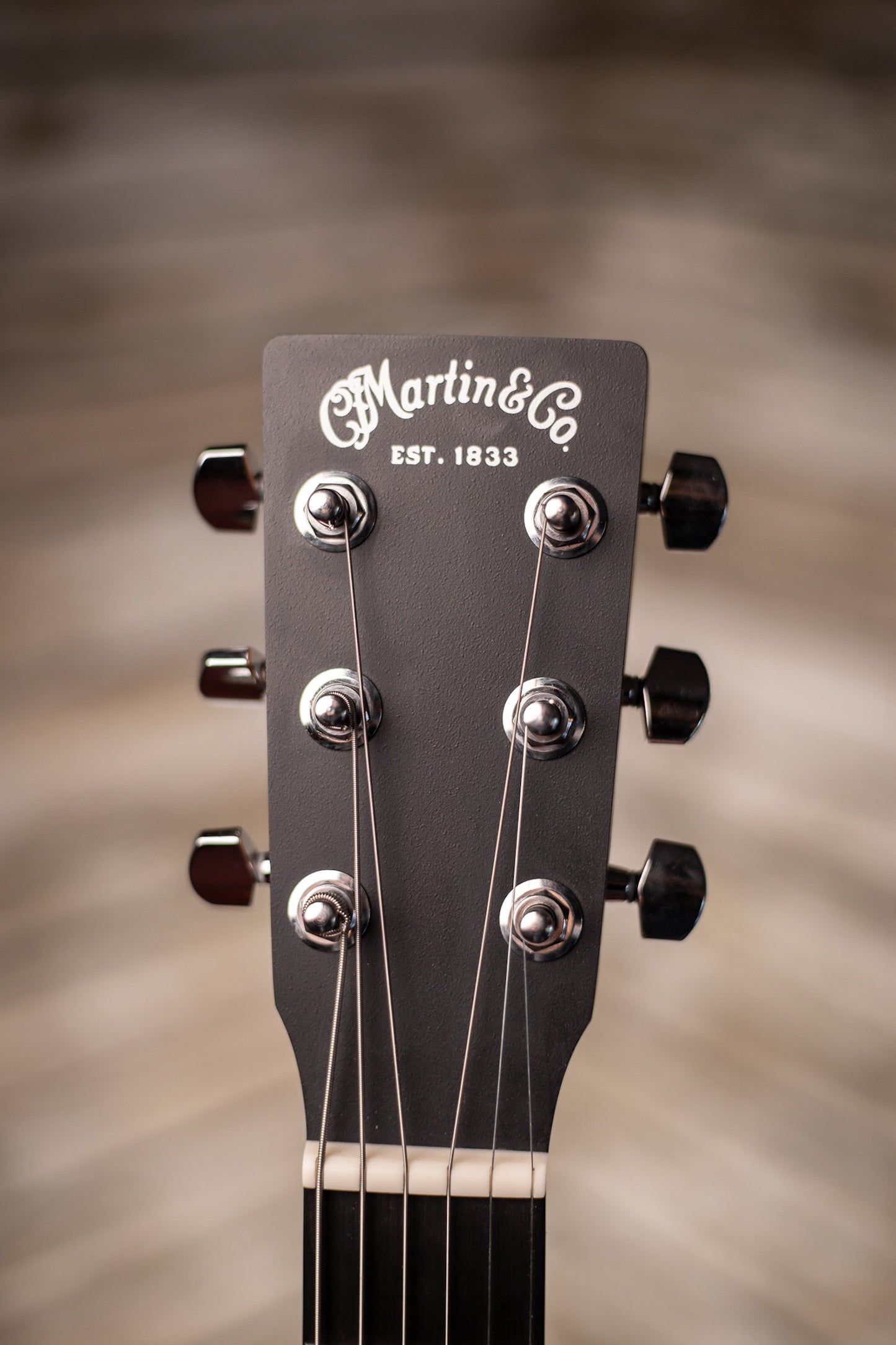 Martin D Jr-10E Acoustic-Electric Guitar - Natural Spruce