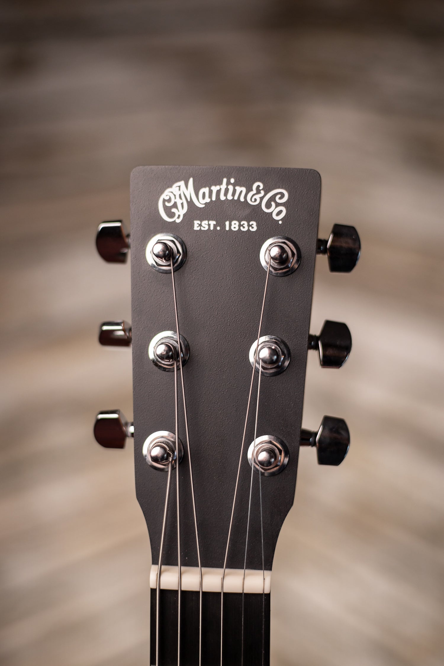 Martin D Jr-10E Acoustic-Electric Guitar - Natural Spruce