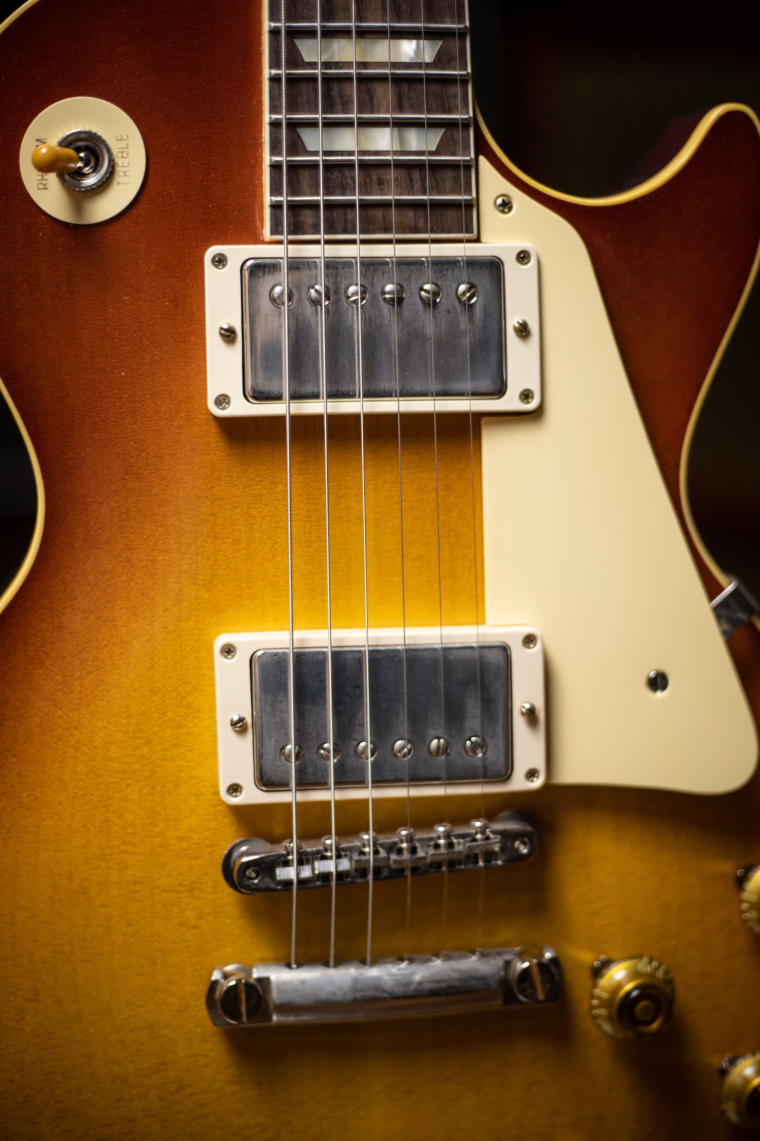 Gibson Custom Shop 1958 Les Paul Standard Reissue Murphy Lab Ultra Light Aged Electric Guitar - Washed Cherry Sunburst