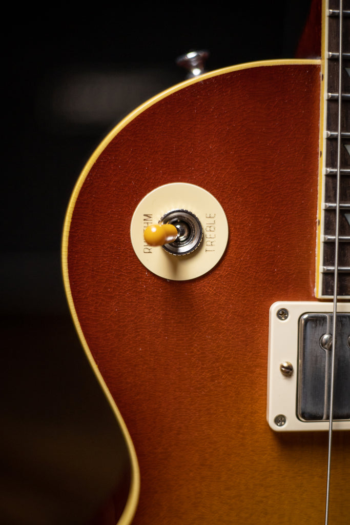 Gibson Custom Shop 1958 Les Paul Standard Reissue Murphy Lab Ultra Light Aged Electric Guitar - Washed Cherry Sunburst