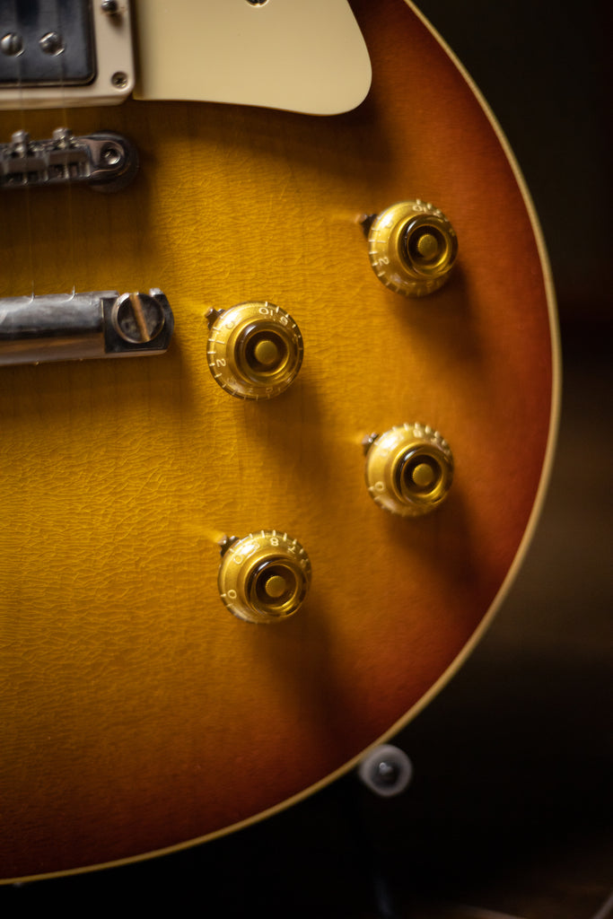 Gibson Custom Shop 1958 Les Paul Standard Reissue Murphy Lab Ultra Light Aged Electric Guitar - Washed Cherry Sunburst