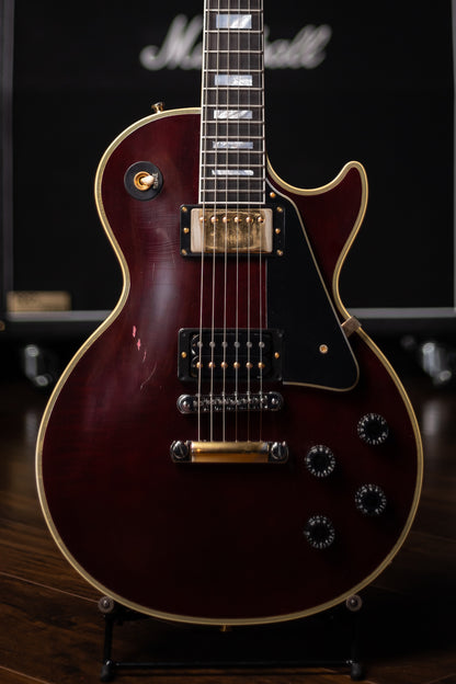 2021 Gibson Custom Shop Jerry Cantrell "Wino" Les Paul Murphy Lab - Wine Red
