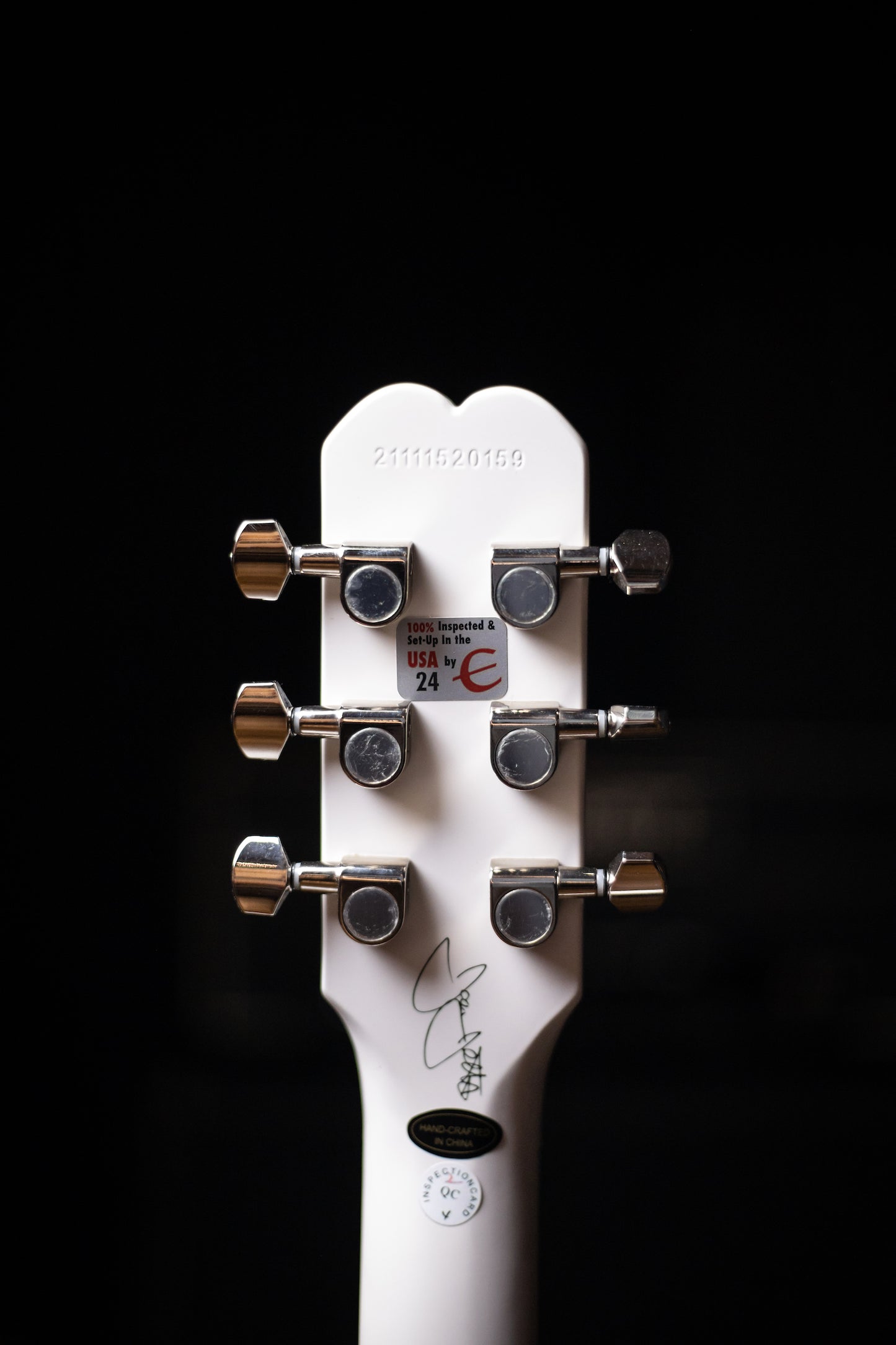 Epiphone Joan Jett Electric Olympic Special - Aged Classic White