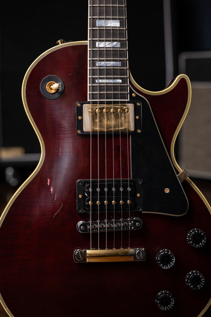 2021 Gibson Custom Shop Jerry Cantrell "Wino" Les Paul Murphy Lab - Wine Red