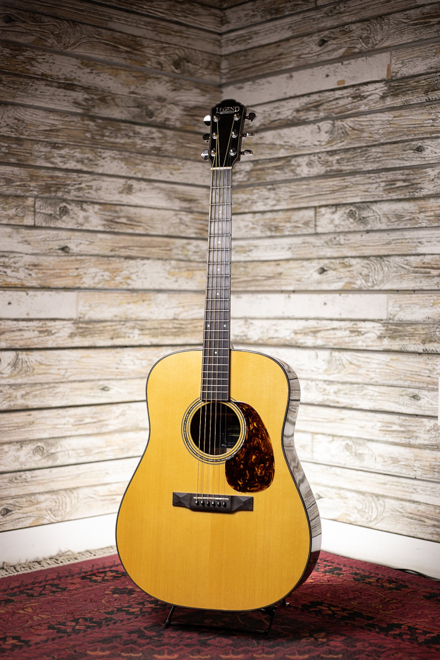 2005 Sharp Cat Guitars Dread Brazilian Acoustic Guitar - Natural