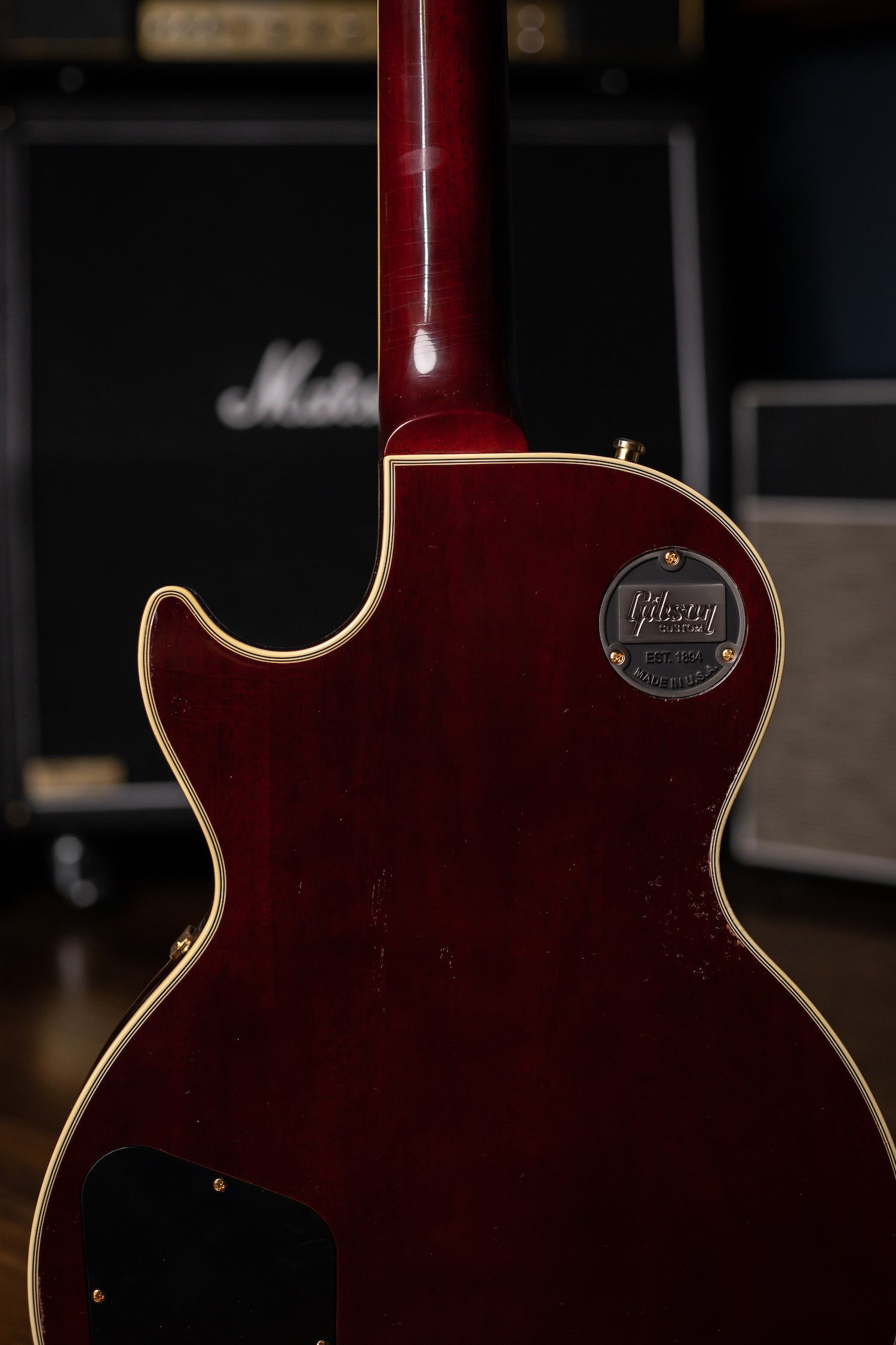 2021 Gibson Custom Shop Jerry Cantrell "Wino" Les Paul Murphy Lab - Wine Red