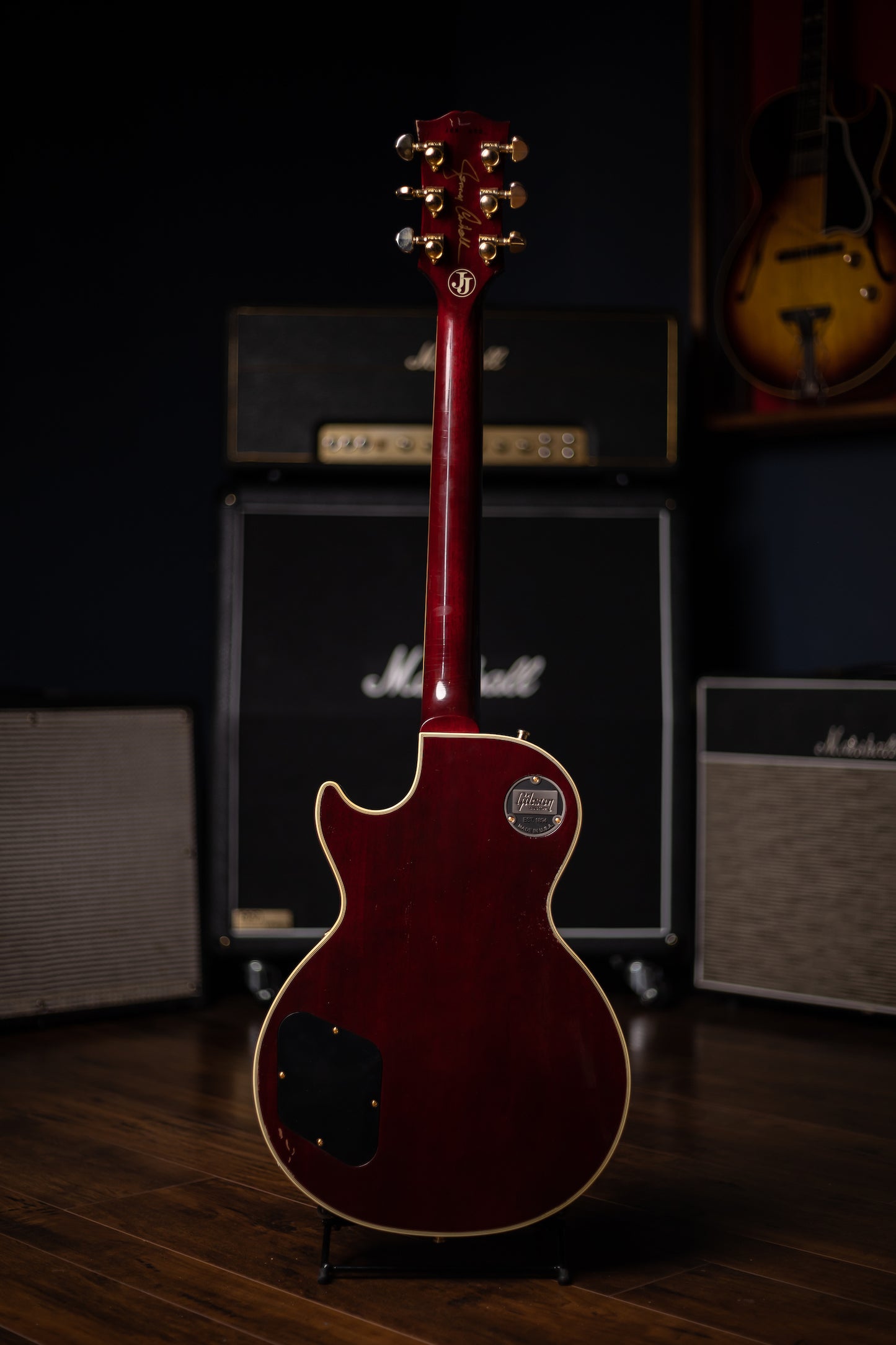 2021 Gibson Custom Shop Jerry Cantrell "Wino" Les Paul Murphy Lab - Wine Red