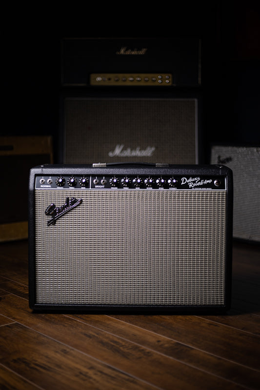 Fender '64 Custom Deluxe Reverb 120V Combo Amp - Black