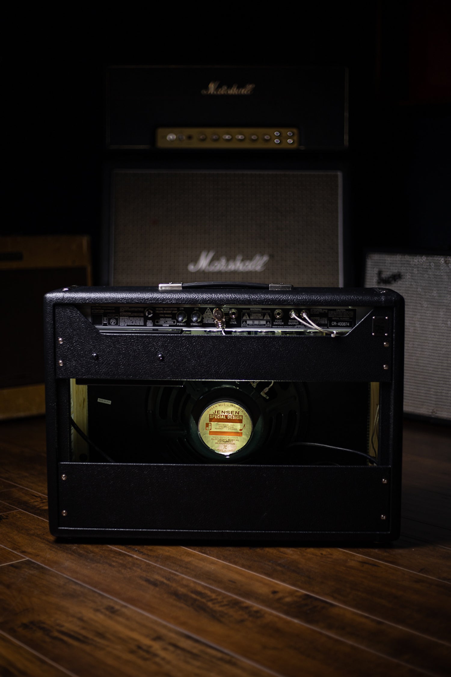 Fender '64 Custom Deluxe Reverb 120V Combo Amp - Black