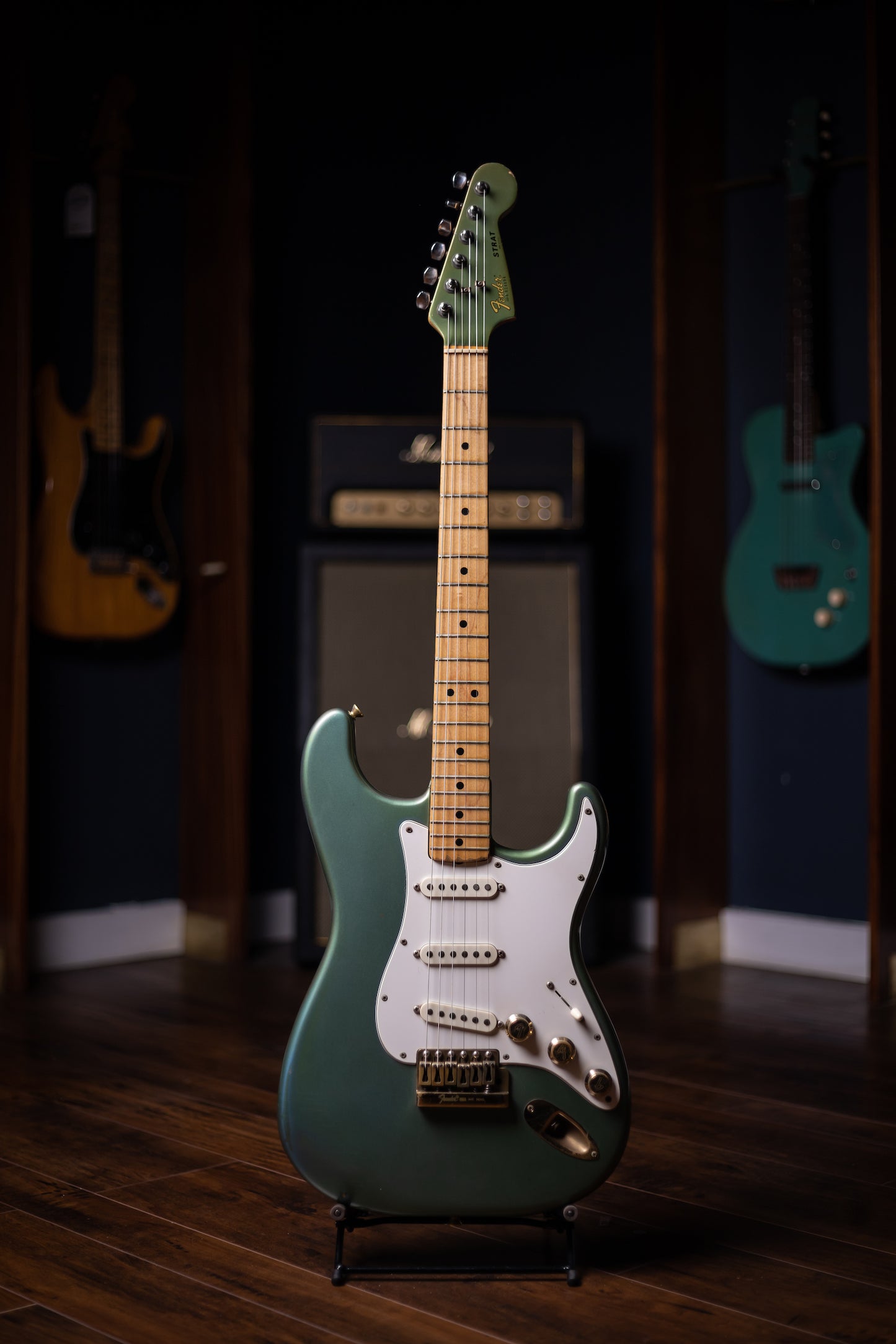 1980's Fender "The Strat" Stratocaster Electric Guitar - Lake Placid Blue