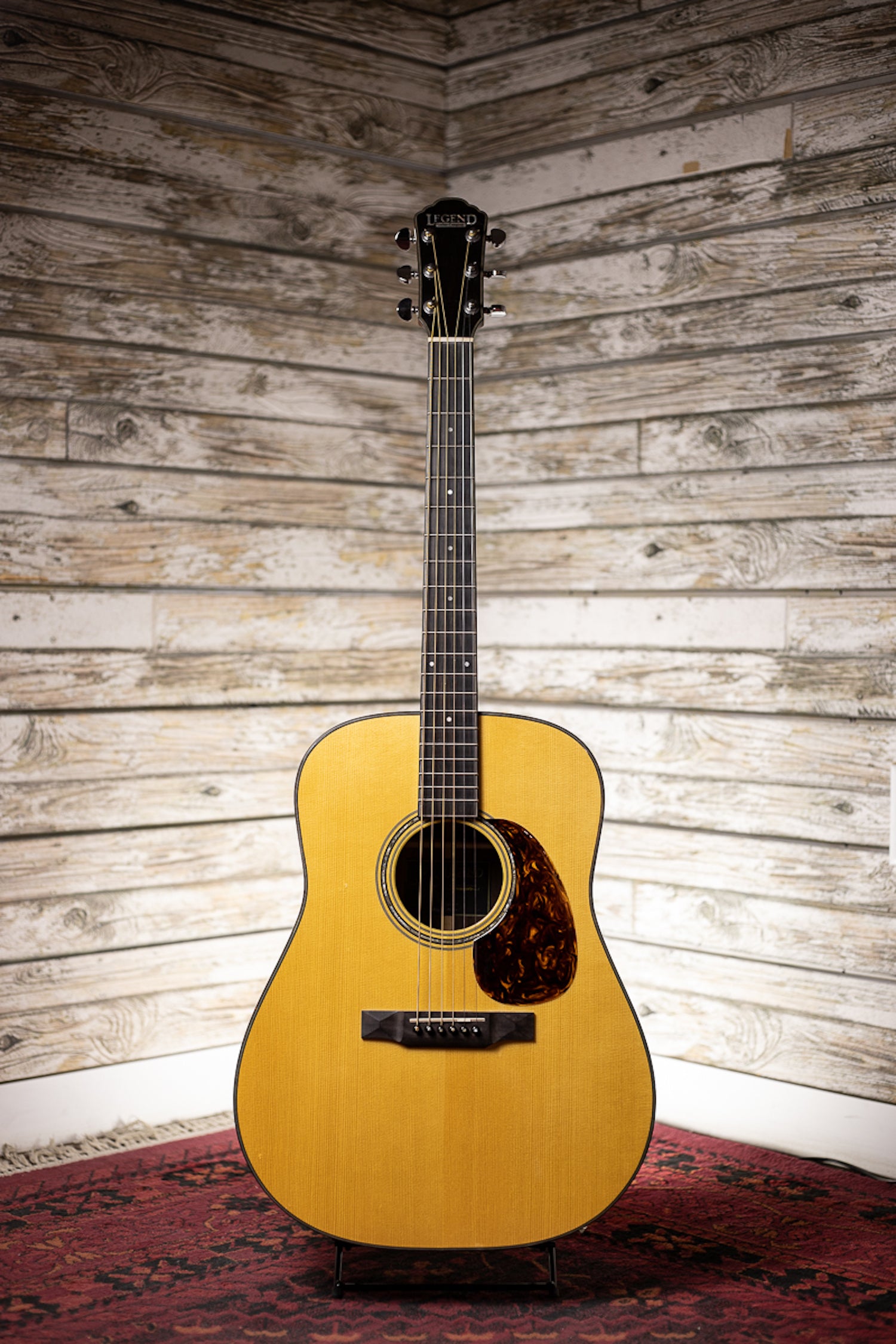 2005 Sharp Cat Guitars Dread Brazilian Acoustic Guitar - Natural