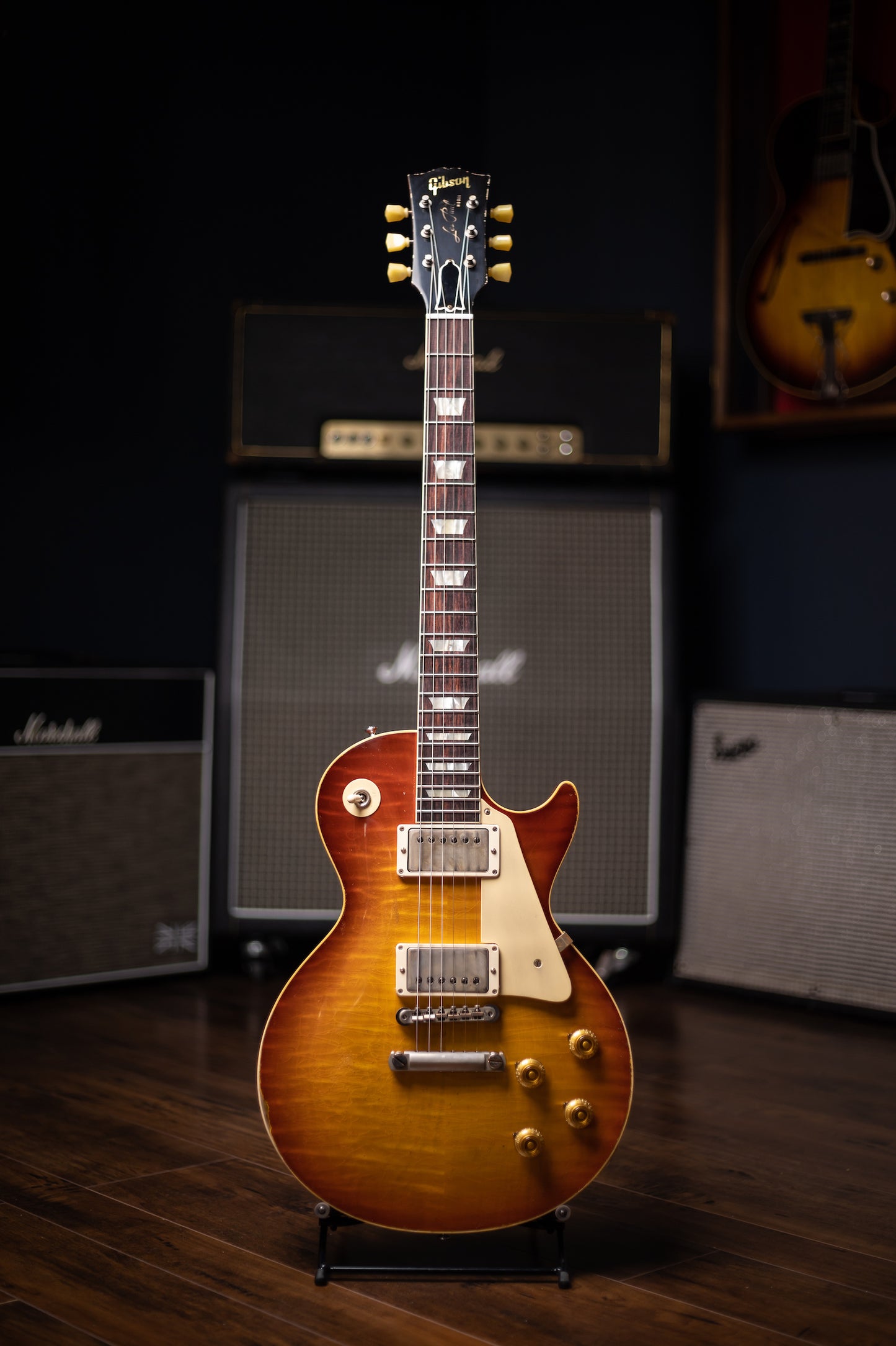 Gibson Custom Shop Murphy Lab 1959 Les Paul Standard Reissue Heavy Aged Electric Guitar - Slow Iced Tea Fade