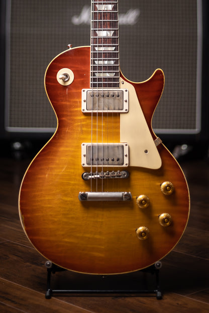 Gibson Custom Shop Murphy Lab 1959 Les Paul Standard Reissue Heavy Aged Electric Guitar - Slow Iced Tea Fade