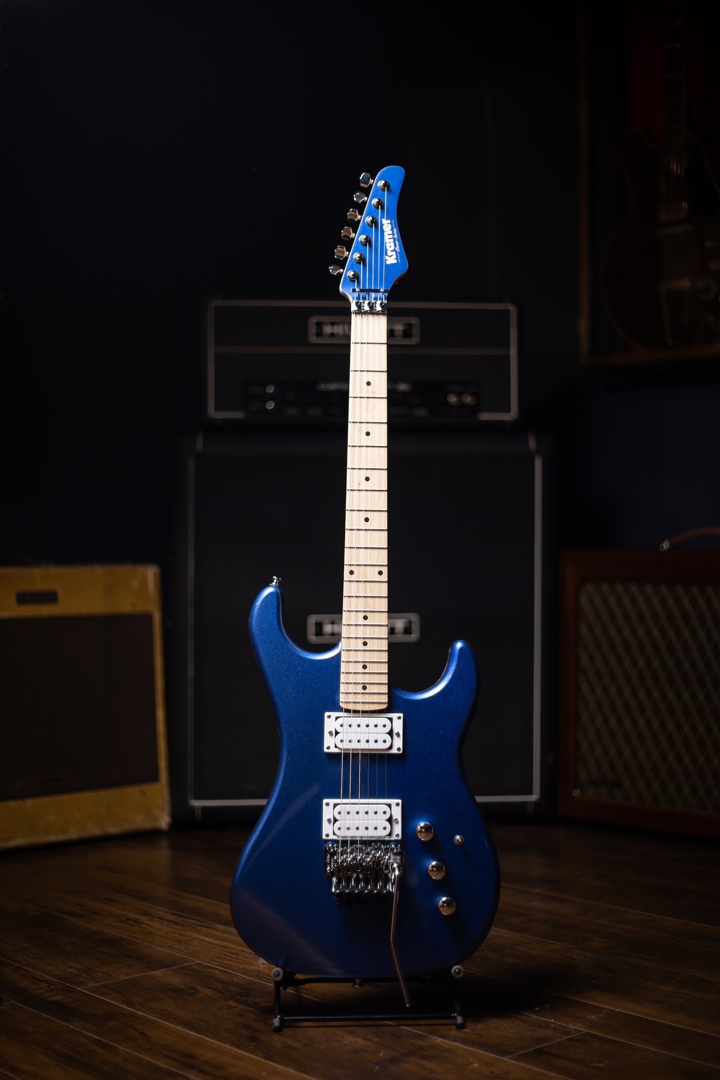 Kramer Pacer Classic FR Special Electric Guitar - Radio Blue Metallic