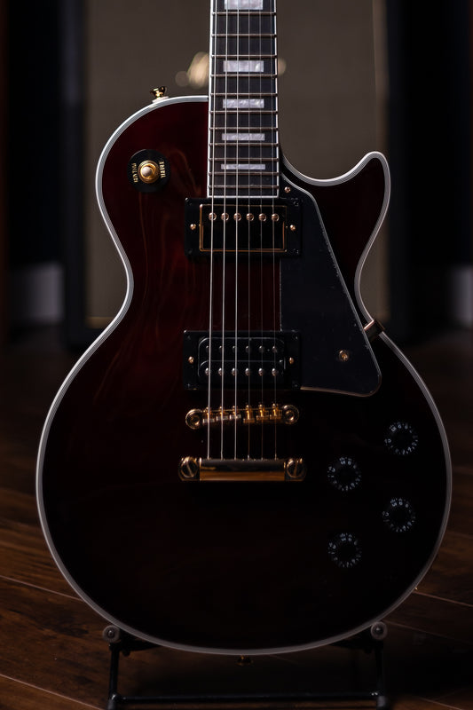 Epiphone Jerry Cantrell "Wino" Les Paul Custom Electric Guitar - Wine Red