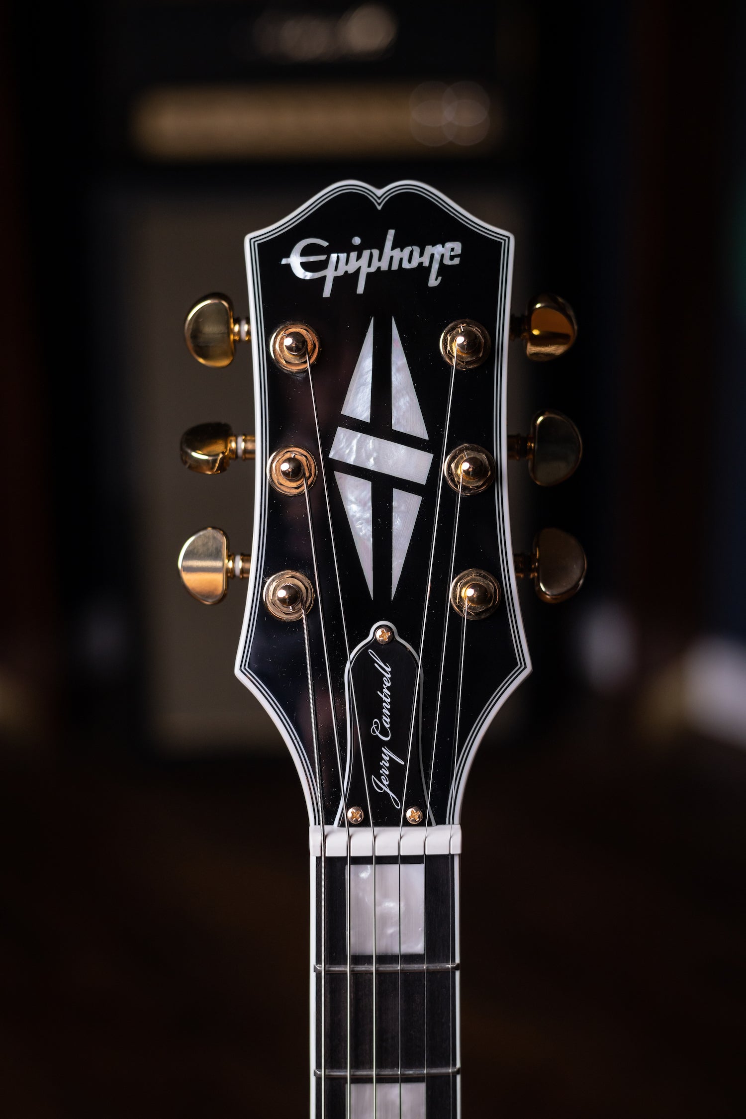 Epiphone Jerry Cantrell "Wino" Les Paul Custom Electric Guitar - Wine Red