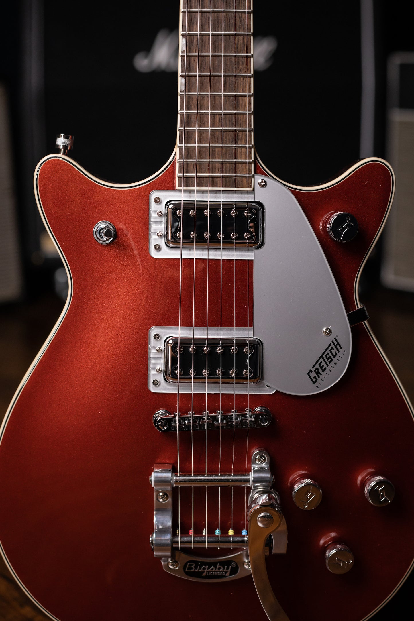 Gretsch G5232T Electromatic Double Jet FT Electric Guitar with Bigsby - Firestick Red