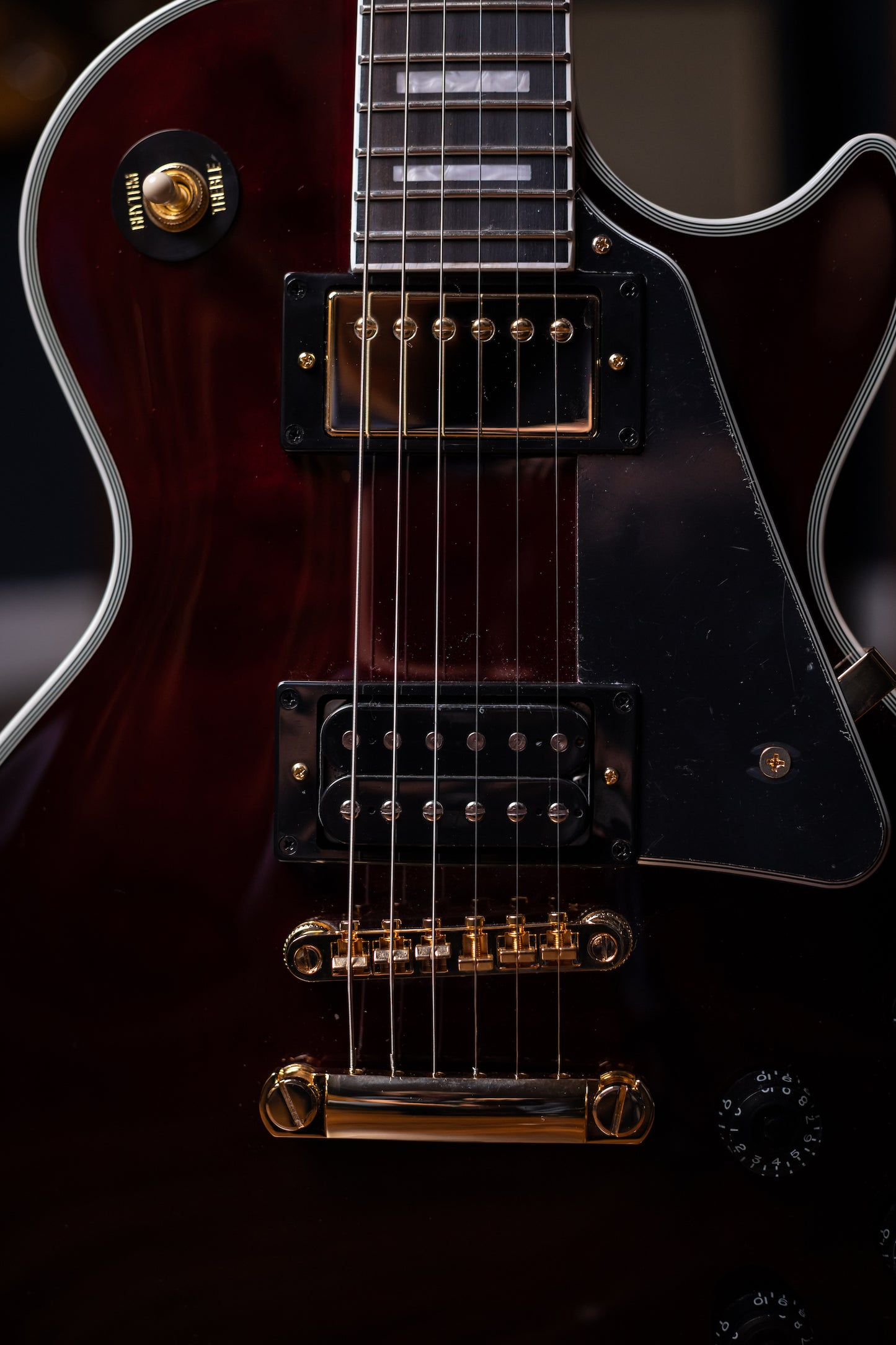 Epiphone Jerry Cantrell "Wino" Les Paul Custom Electric Guitar - Wine Red