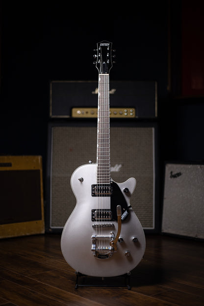 Gretsch G5230T Electromatic Jet FT Single-Cut W/ Bigsby Electric Guitar - Airline Silver