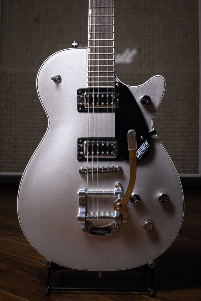 Gretsch G5230T Electromatic Jet FT Single-Cut W/ Bigsby Electric Guitar - Airline Silver