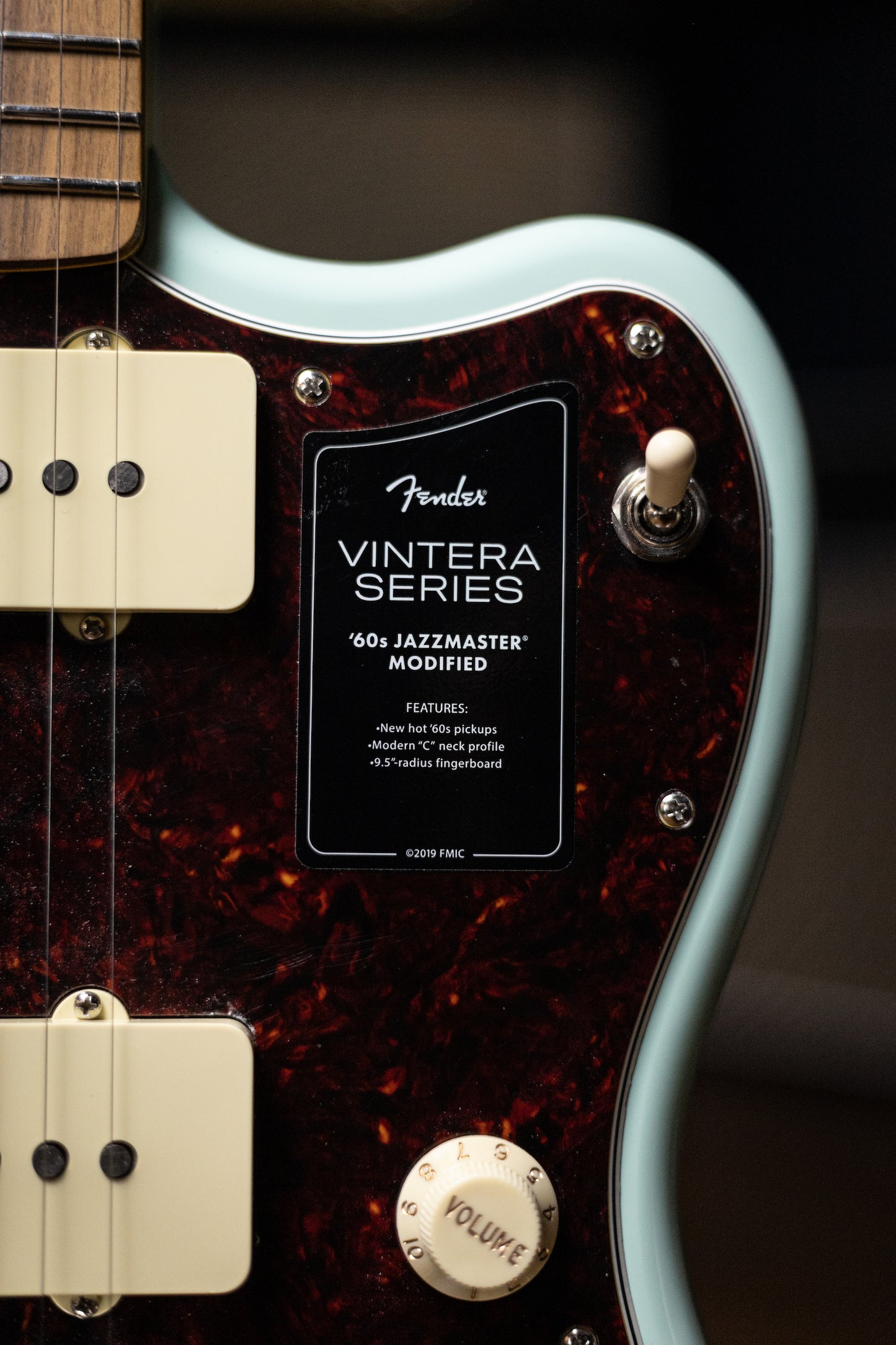 Fender Vintera '60s Jazzmaster Modified Electric Guitar - Surf Green