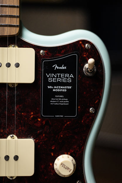 Fender Vintera '60s Jazzmaster Modified Electric Guitar - Surf Green