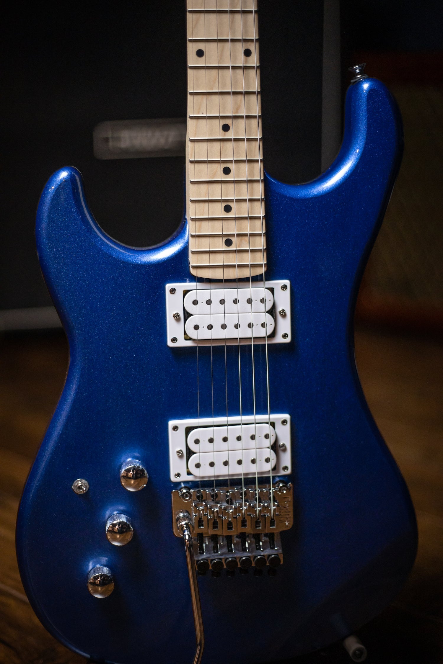 Kramer Pacer Classic FR Special Left Handed Electric Guitar - Radio Blue Metallic