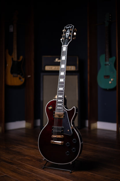 Epiphone Jerry Cantrell "Wino" Les Paul Custom Electric Guitar - Wine Red