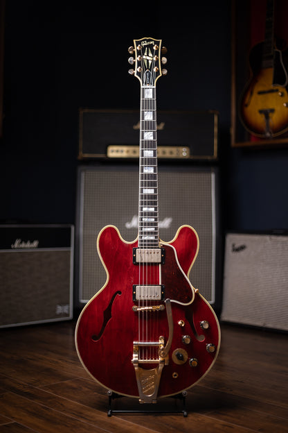 Gibson Custom Shop Murphy Lab 60s ES-355 Noel Gallagher Aged Gold Hardware Electric Guitar - 60s Cherry
