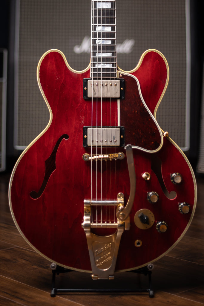 Gibson Custom Shop Murphy Lab 60s ES-355 Noel Gallagher Aged Gold Hardware Electric Guitar - 60s Cherry