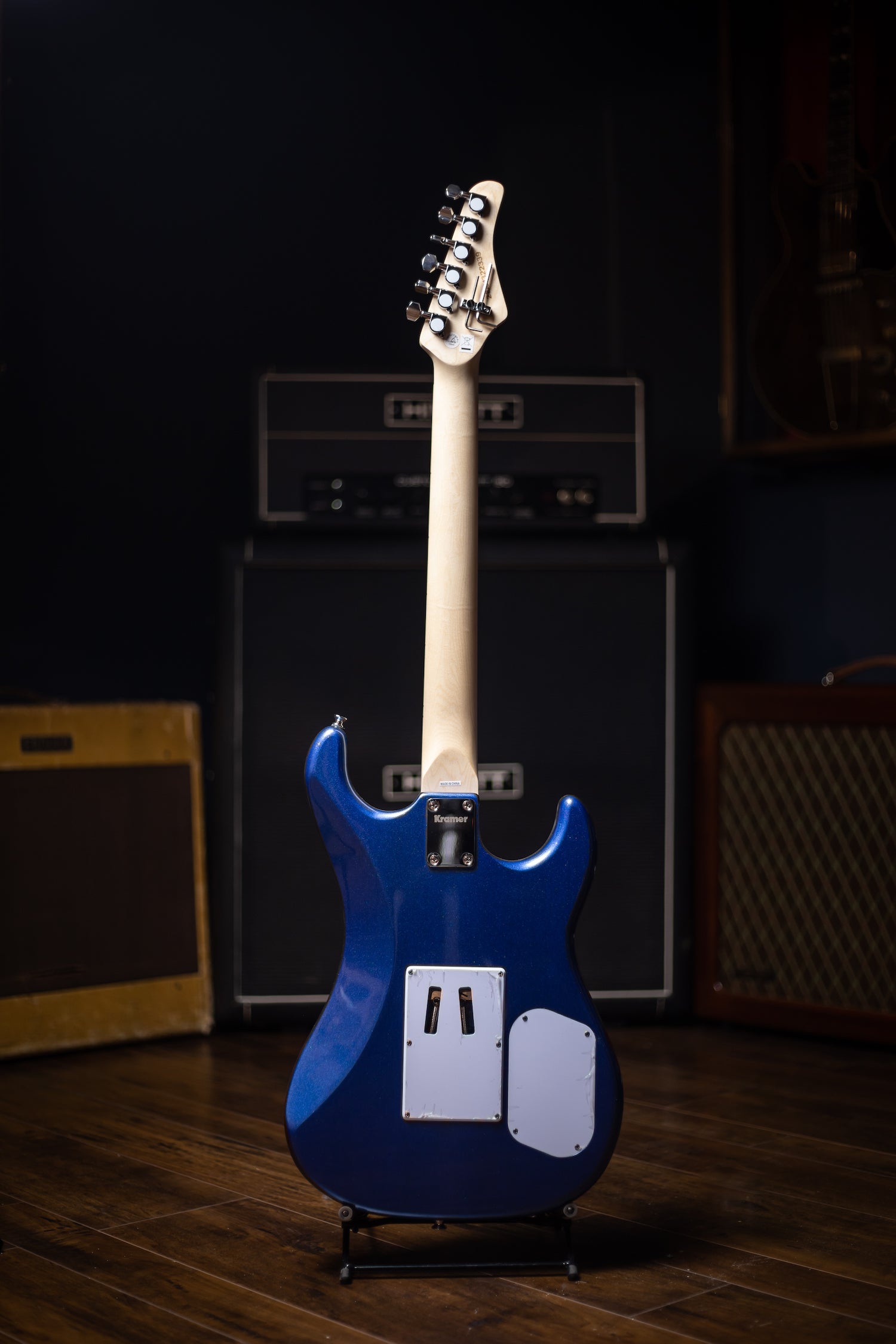 Kramer Pacer Classic FR Special Left Handed Electric Guitar - Radio Blue Metallic