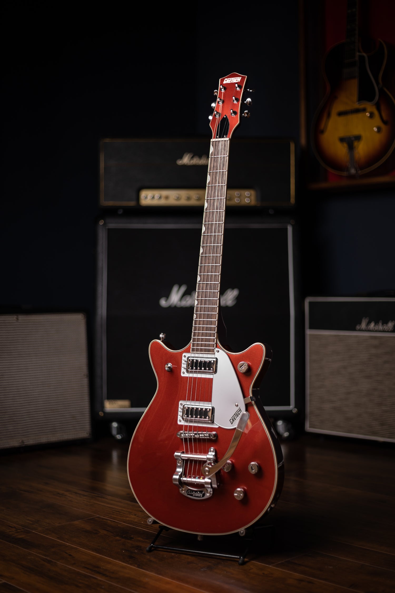 Gretsch G5232T Electromatic Double Jet FT Electric Guitar with Bigsby - Firestick Red
