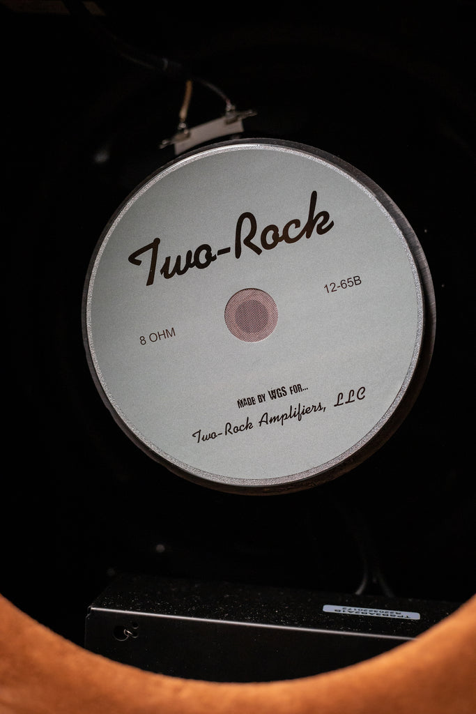 Two-Rock Studio Signature 35 Watt Combo Amp - Silver Chassis, Tobacco Suede, Cane Grill