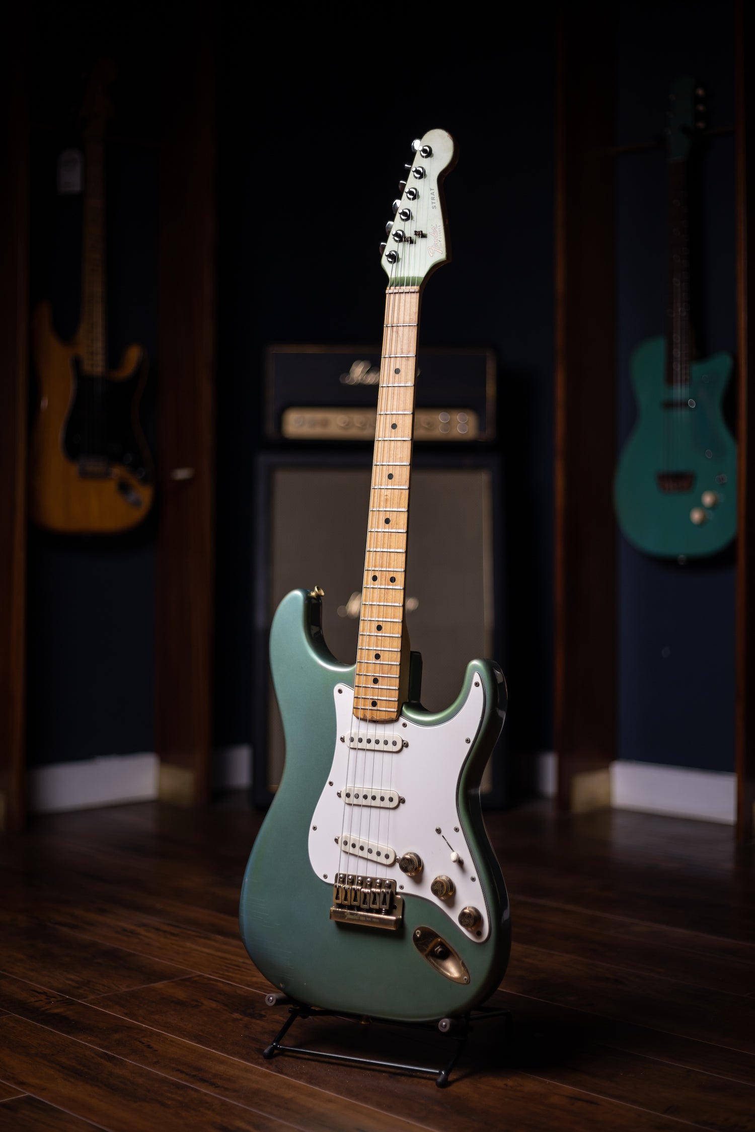 1980's Fender "The Strat" Stratocaster Electric Guitar - Lake Placid Blue