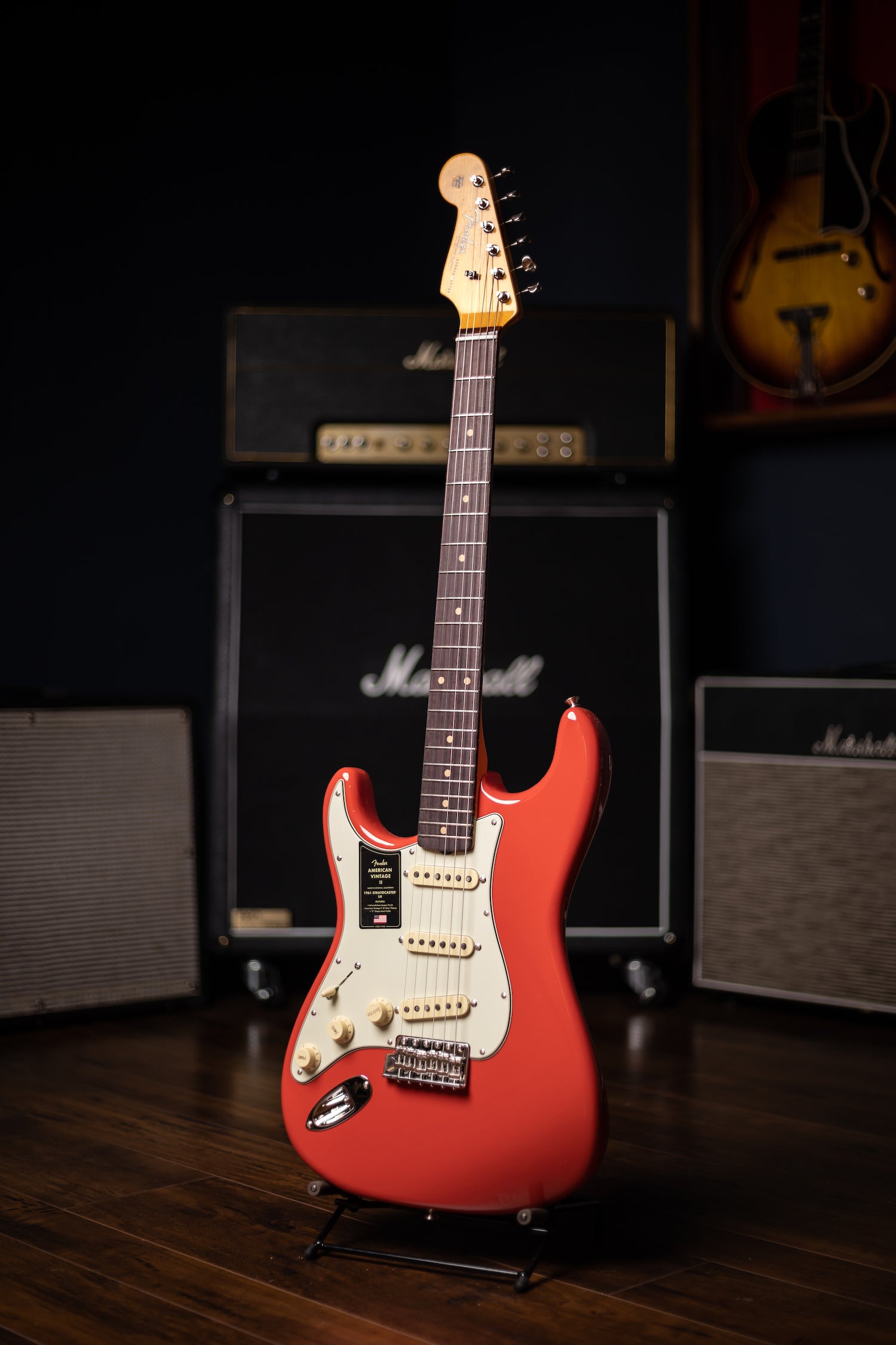 Fender American Vintage II 1961 Stratocaster® Left Handed Electric Guitar - Fiesta Red