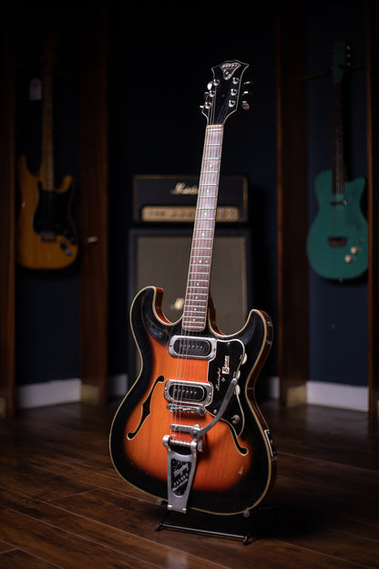 1966 Burns TR-2 Electric Guitar - Sunburst