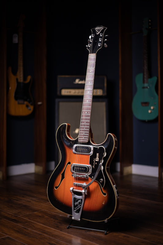1966 Burns TR-2 Electric Guitar - Sunburst