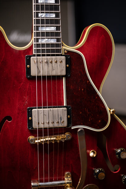 Gibson Custom Shop Murphy Lab 60s ES-355 Noel Gallagher Aged Gold Hardware Electric Guitar - 60s Cherry