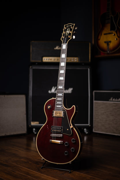 2021 Gibson Custom Shop Jerry Cantrell "Wino" Les Paul Murphy Lab - Wine Red